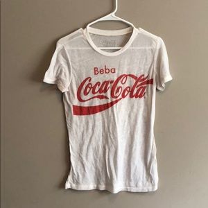 Vintage Coca-cola sheer tee